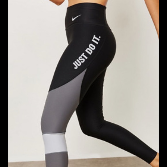 Nike Pants - Nike just do it power leggings